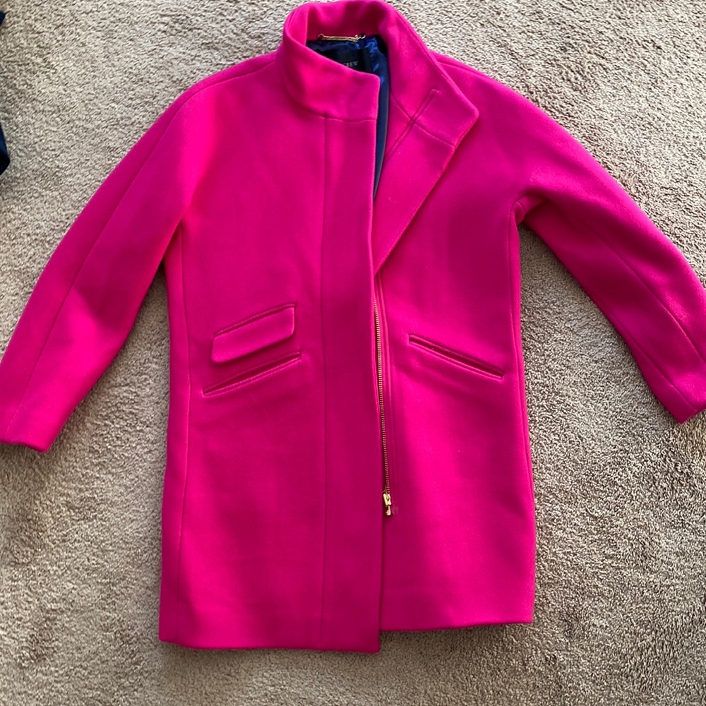 JCrew Italian Stadium Cloth coat. Like new. size 10